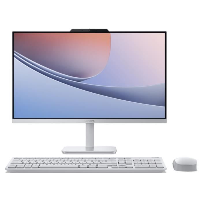 PC All-in-One LENOVO Lenovo A100  Senza Windows - 24 FHD - Core i3-N305 - 16 GB - 512 GB - Tastiera e mouse wireless