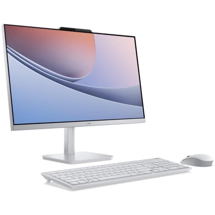 PC All-in-One LENOVO Lenovo A100  Senza Windows - 24 FHD - Core i3-N305 - 16 GB - 512 GB - Tastiera e mouse wireless