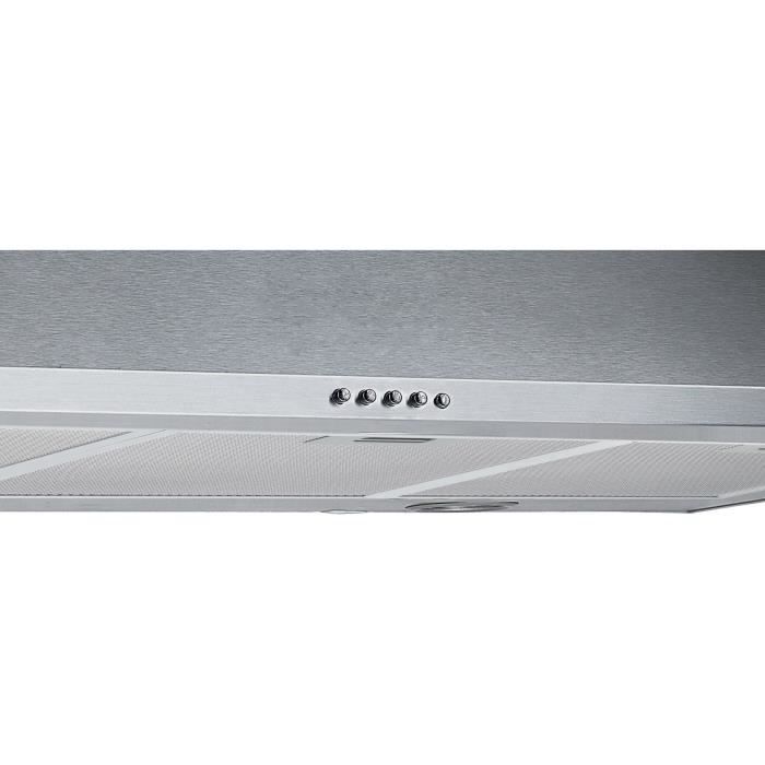 Cappa piramidale - FAGOR - FAH3419 - 76-124 x 90 x 50 cm - Argento