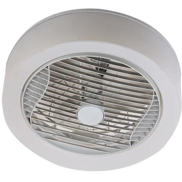 Air -light Crown - Ventole del soffitto bianco 40 cm 95 W con corona di illuminazione a LED