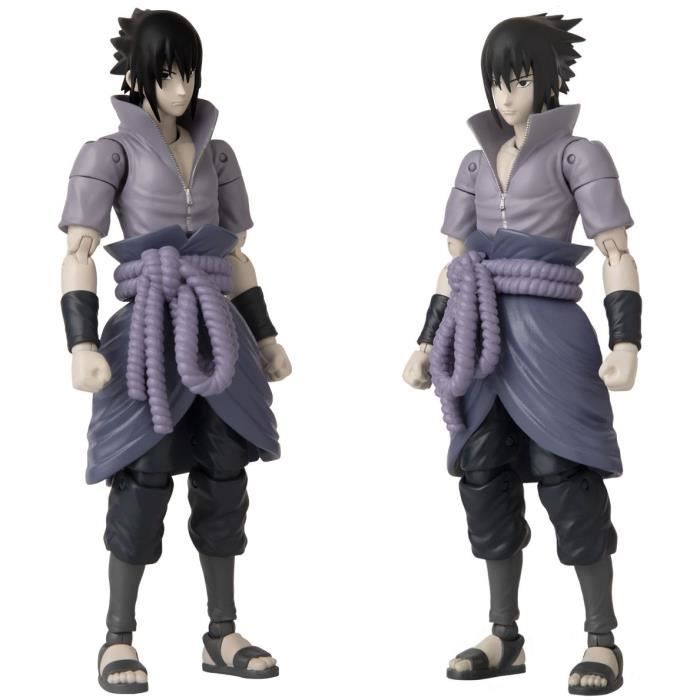 Anime Heroes - Naruto Shippuden - Figura di eroi anime 17 cm - Sasuke Uchiwa