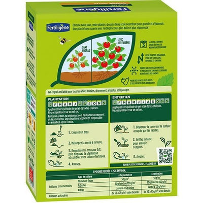 Concime per corno frantumato UAB FERTILIGENE - FCOR12 - 1,2 kg - Per la radicazione - 1 applicazione per 3 mesi