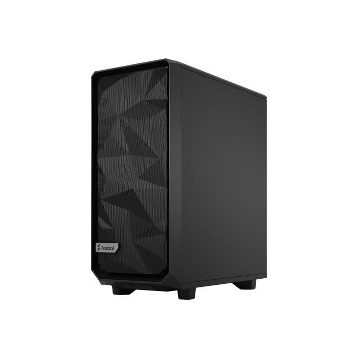FRACTAL DESIGN - PC Meshify 2 Compact Case Pannello in vetro temperato nero Tinta chiara