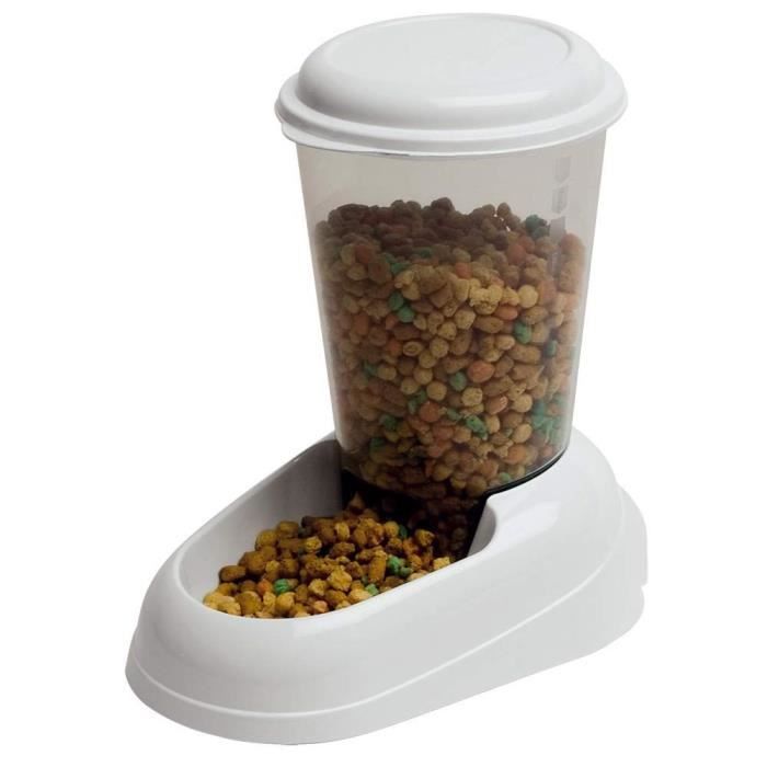 Distributore di cibo per cani ZENITH - Plastica - 3L - FERPLAST