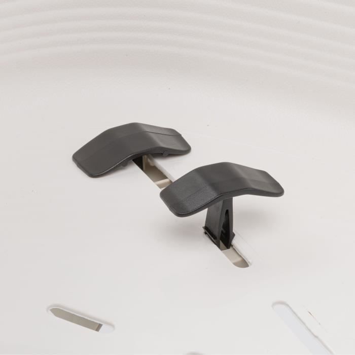 Cesto - FERPLAST - TRONO 6 - Con cuscino relax - Bianco