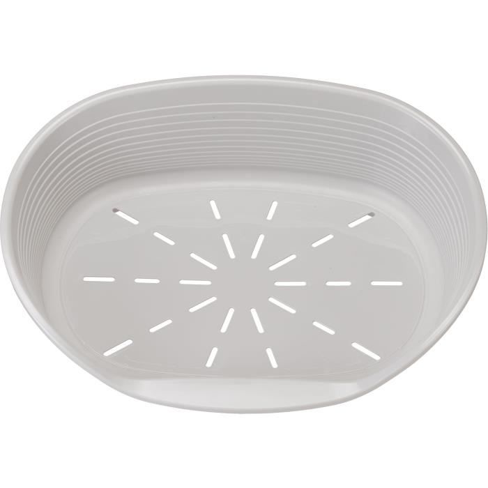 Cesto SIESTA DELUXE - Cesto Misura 8 - 82*59,5*25 cm - Grigio Chiaro - FERPLAST