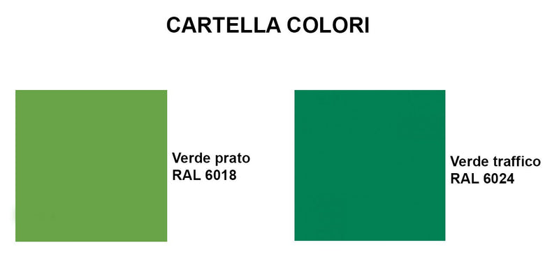 Armadio di sicurezza su ruote per fitofarmaci monoblocco cm. 60x45x200h