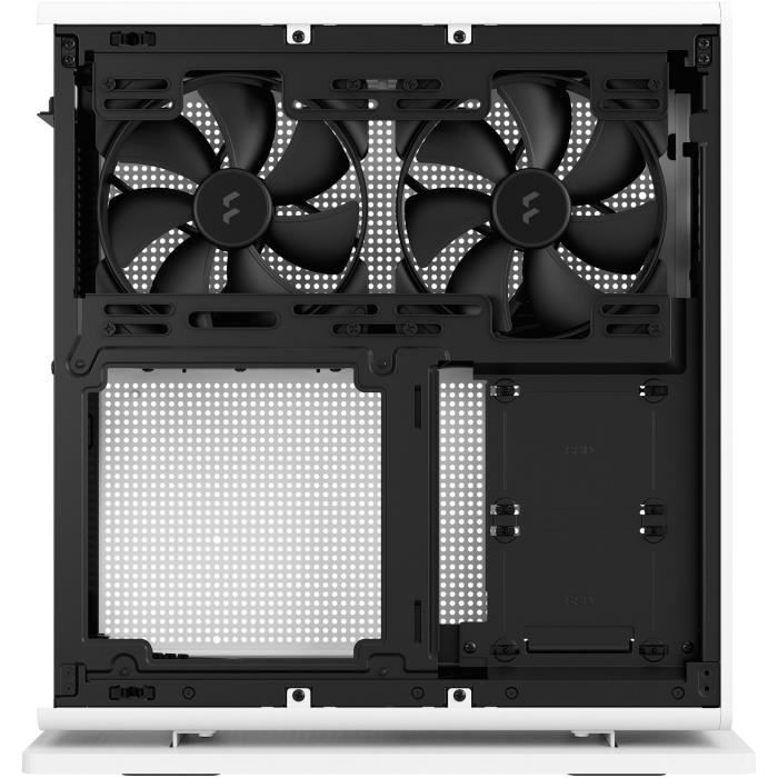 Case minitorre - FRACTAL DESIGN - Ridge White mITX - PCIe 4.0 - Bianco