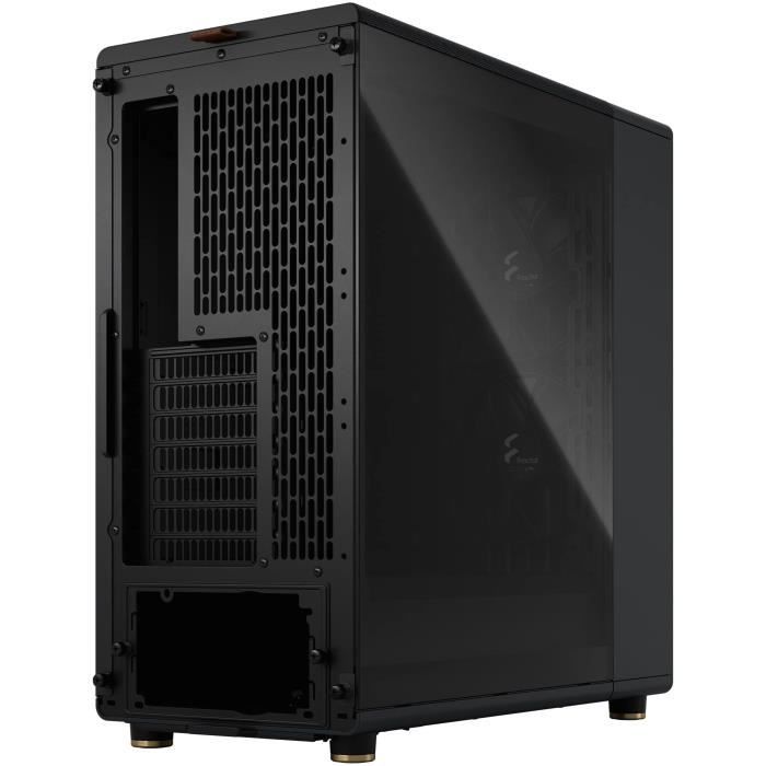 Case per PC - Design frattale - North Carbone Nero Tg Dark T
