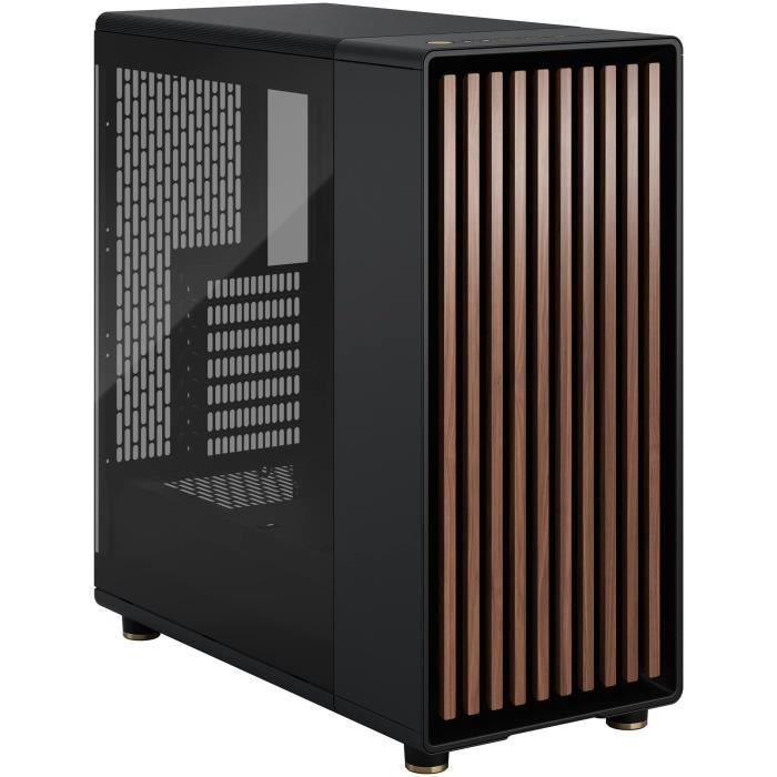 Case per PC - Design frattale - North Carbone Nero Tg Dark T