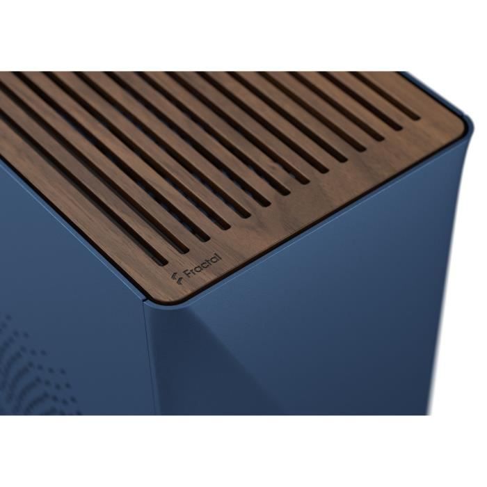 Case per PC - FRACTAL DESIGN - Era 2 Midnight Blue - m-ITX, 2 ventole da 120 mm, USB3.1 Type C, scheda riser PCIe 4.0