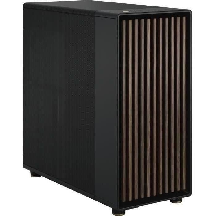 Case per PC - FRACTAL DESIGN - North XL Charcoal Black - FD-C-NOR1X-01 - E-ATX - Design elegante in legno e lega