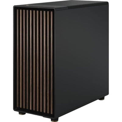 Case per PC - FRACTAL DESIGN - North XL Charcoal Black TG Dark - FD-C-NOR1X-02 - E-ATX - Design elegante in legno e lega