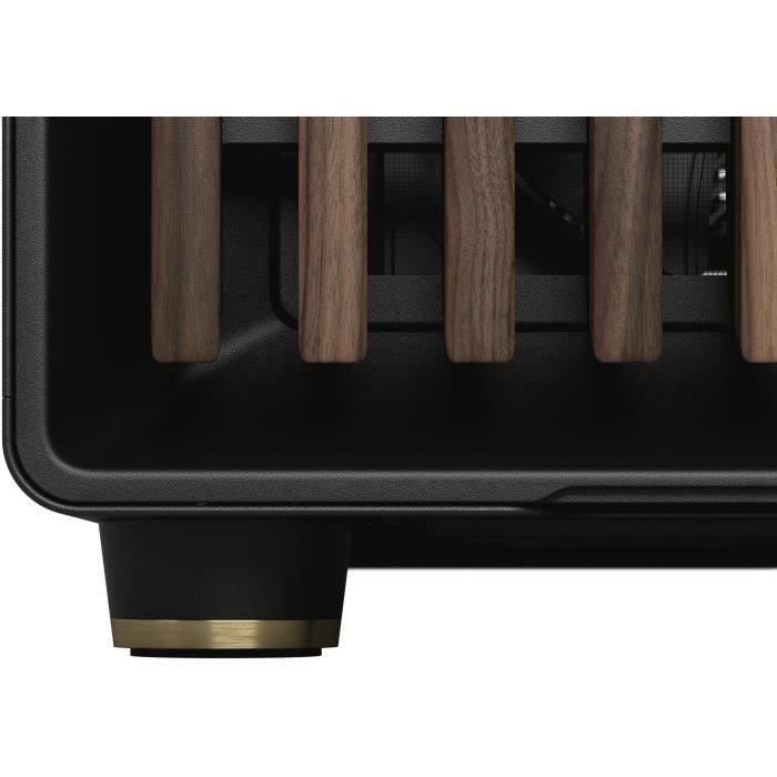 Case per PC - FRACTAL DESIGN - North XL Charcoal Black TG Dark - FD-C-NOR1X-02 - E-ATX - Design elegante in legno e lega