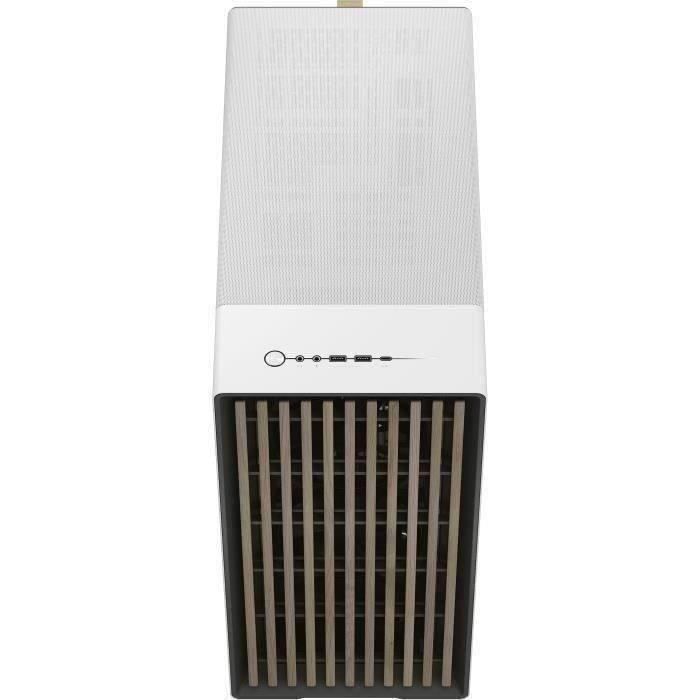 Case per PC - FRACTAL DESIGN - North XL Chalk White - FD-C-NOR1X-03 - E-ATX - Design elegante in legno e lega