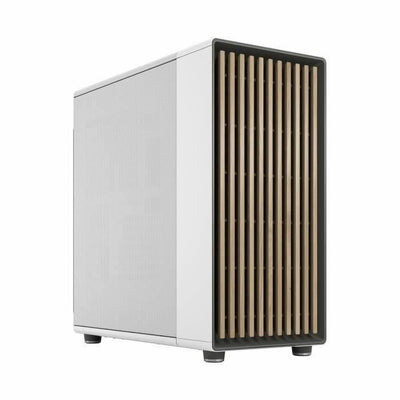 Case per PC - FRACTAL DESIGN - North XL Chalk White - FD-C-NOR1X-03 - E-ATX - Design elegante in legno e lega