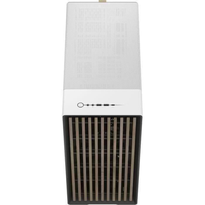 Case per PC - FRACTAL DESIGN - North XL Chalk White TG Trasparente - FD-C-NOR1X-04 - E-ATX - Design elegante in legno e lega