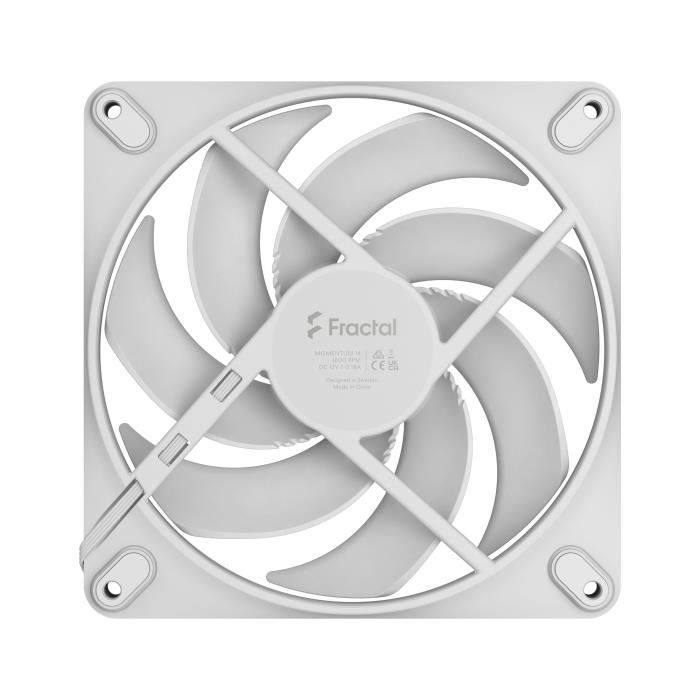 Ventola per PC - FRACTAL DESIGN - Momentum 14 - FDB - Controllo PWM - Pale spazzate antirumore - Bianco