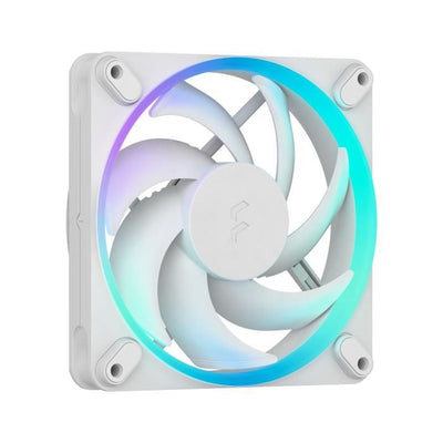 Ventola per PC - FRACTAL DESIGN - Momentum 12 RGB - FDB - Anello luminoso ARGB Gen 2 - Controllo PWM - Bianco