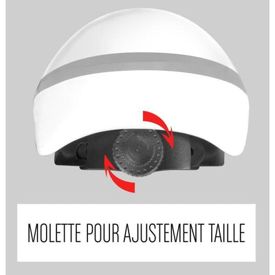 COMBO ROSA (casco + ginocchiere e gomitiere) CONTROLLO SKIDS