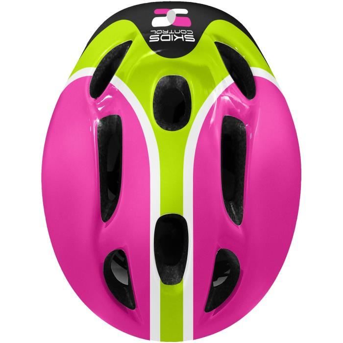 COMBO ROSA (casco + ginocchiere e gomitiere) CONTROLLO SKIDS