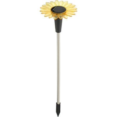 Decorazione luminosa solare GALIX G4460 - Forma girasole - H44cm