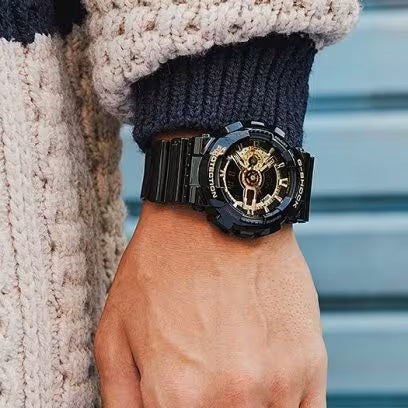 CASIO G-SHOCK Mod. GS-BASIC - BLACK ADN GOLD SERIES