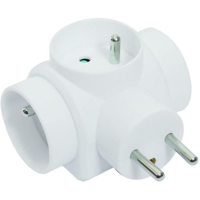 Triplite - GAO - 3x16A - Bianco, conforme NF