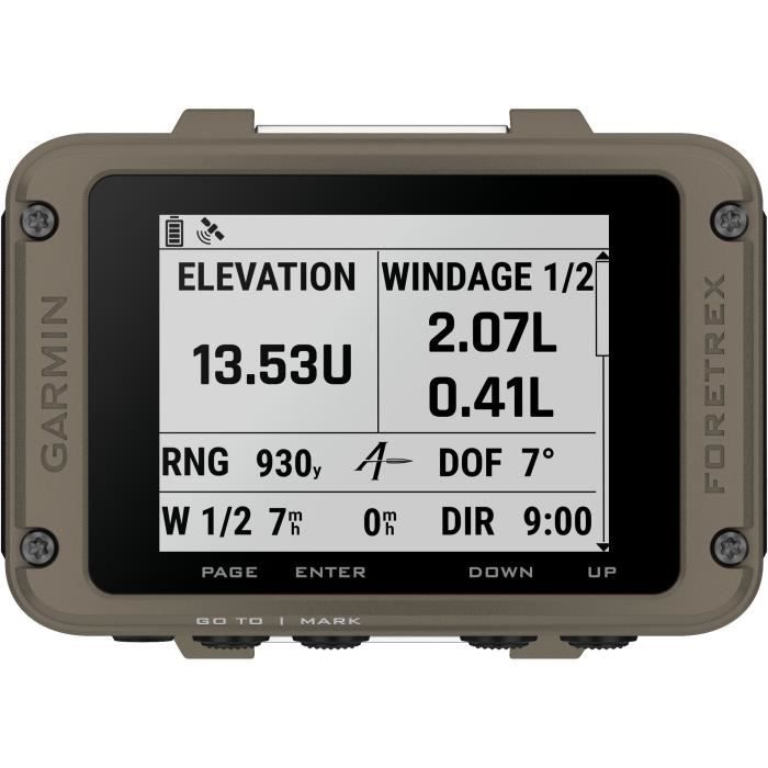 GPS di navigazione al polso - Garmin - Foretrex 901 - Edizione balistica