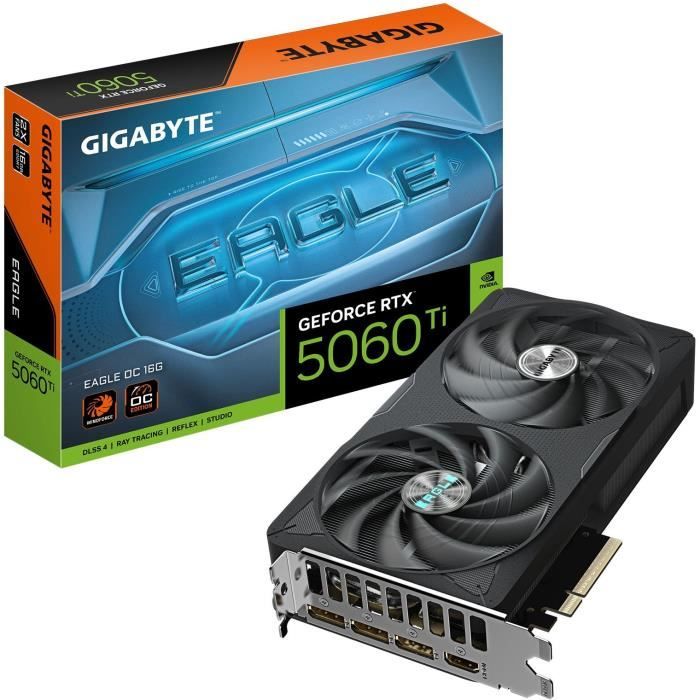 Scheda grafica - GIGABYTE - GeForce RTX 5060 Ti EAGLE OC 16G