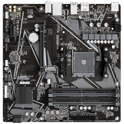 Scheda madre - GIGABYTE - B550M K - Socket AM4 - DDR4 fino a 128 GB - PCIe 4.0 x16