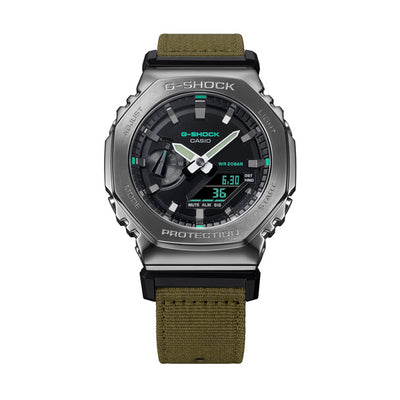 CASIO G-SHOCK Mod. OAK METAL COVERED - UTILITY SERIE KHAKI GREEN