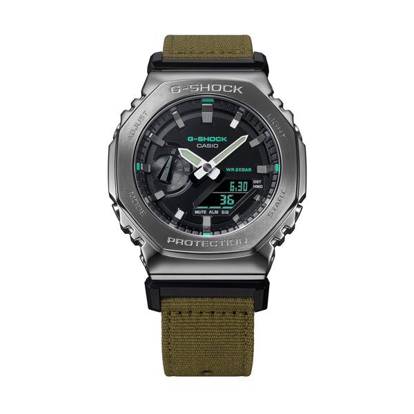 CASIO G-SHOCK Mod. OAK METAL COVERED - UTILITY SERIE KHAKI GREEN