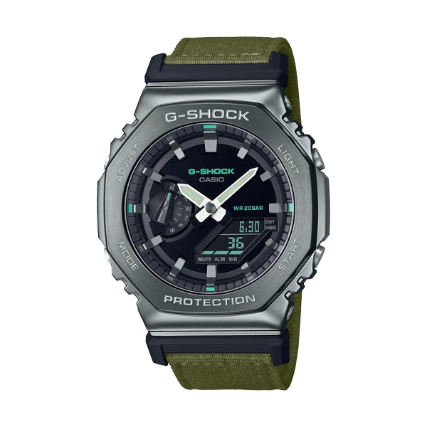CASIO G-SHOCK Mod. OAK METAL COVERED - UTILITY SERIE KHAKI GREEN
