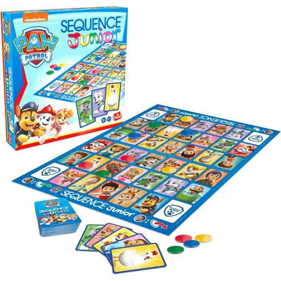 Gioco da tavolo - GOLIATH - Paw Patrol Junior Sequence - Gioco per famiglie per bambini di 3 anni