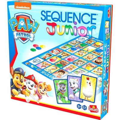 Gioco da tavolo - GOLIATH - Paw Patrol Junior Sequence - Gioco per famiglie per bambini di 3 anni