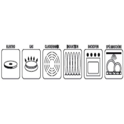 Casseruola in acciaio smaltato - GSW - Daubiere Email - 32 cm - Ovale - Induzione