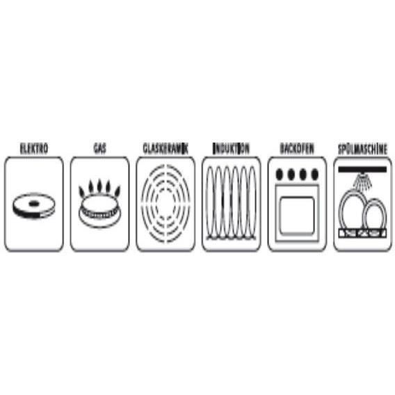 Casseruola in acciaio smaltato - GSW - Daubiere Email - 32 cm - Ovale - Induzione