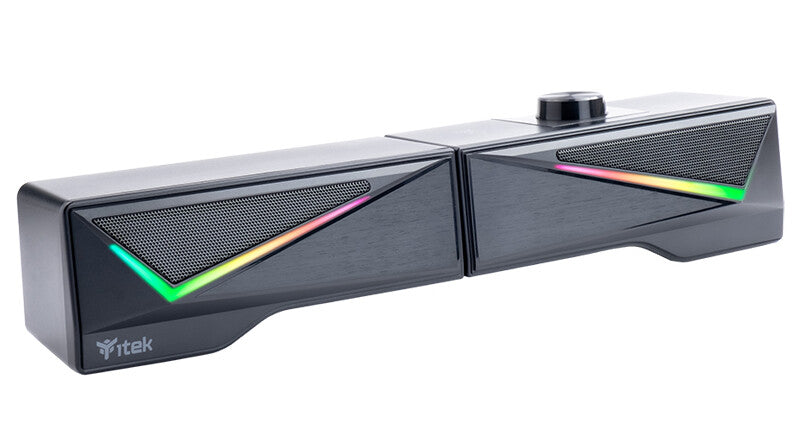 Gaming Soundbar S101 - RGB- BlueTooth- Jack 3.5mm- Touch- Modalità singola o 2.0