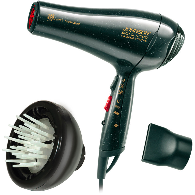 Asciugacapelli 2200W ioni Negativi Phon Ionico Potente Professionale Asciugatore