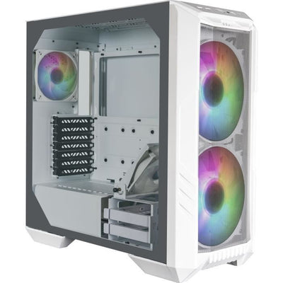 Case da gioco per PC - COOLER MASTER - HAF 500 White -ARGB - ATX (H500-WGNN-S00)