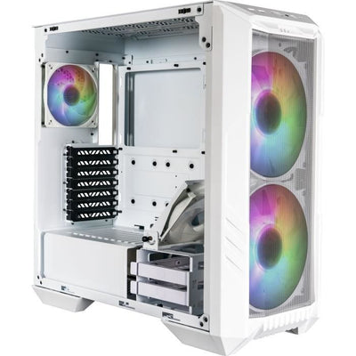 Case da gioco per PC - COOLER MASTER - HAF 500 White -ARGB - ATX (H500-WGNN-S00)