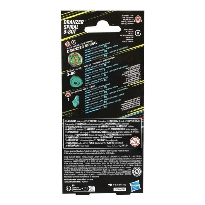 Beyblade X Dranzer Spiral 3-80T Anniversary X-Over Trottola e Lanciatore, Trottola Staccabile, Giocattoli per Bambini dagli 8 Anni in su