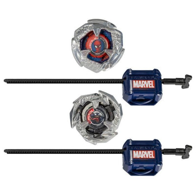 Beyblade X Marvel Collaborazione Spider-Man 3-60F vs. Venom 3-80N, confezione multipla