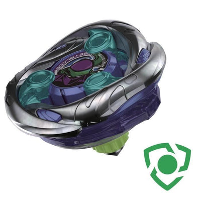 Beyblade X Starter Pack Shadow Shinobi 1-80MN UX con trottola di tipo difensivo e lanciatore, età 8+