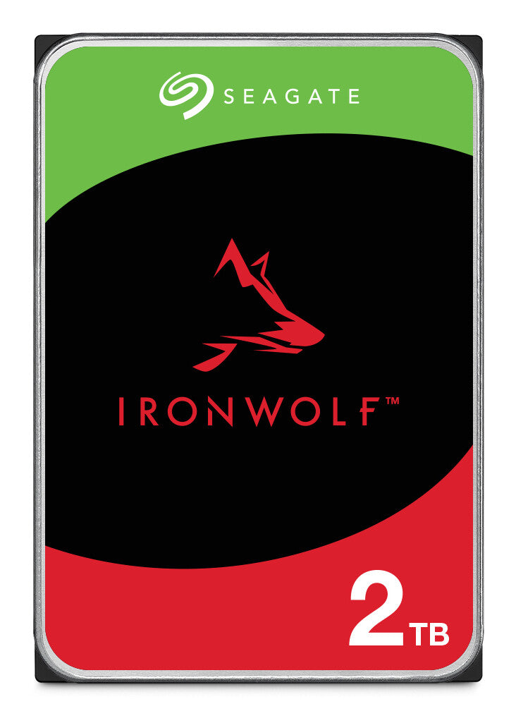 HDD SEAGATE IronWolf 3.5" - 2TB- NAS 5400RPM- 64MB