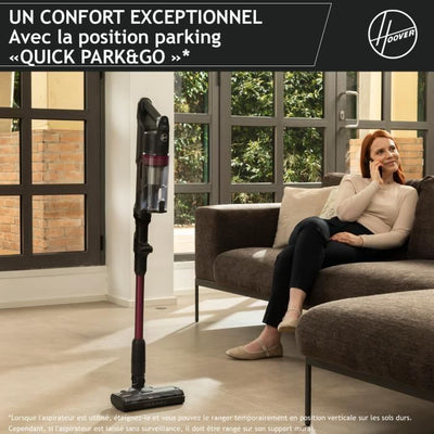 Aspirapolvere senza fili Hoover HF1 Plus con tubo flessibile HF1P10HX - Leggero e potente con modalità Turbo - Spazzola LED anti-torsione