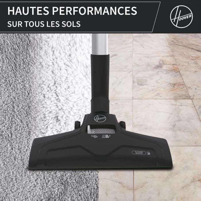 Aspirapolvere senza sacco - HOOVER - HP320PET - 850 W - 2 L - 75 dBA - Speciale per animali