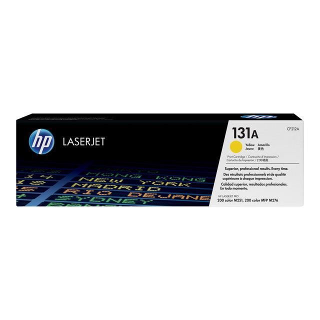 Cartuccia toner originale giallo LaserJet HP 131A (CF212A) per HP LaserJet Pro 200 colore M251 / M276