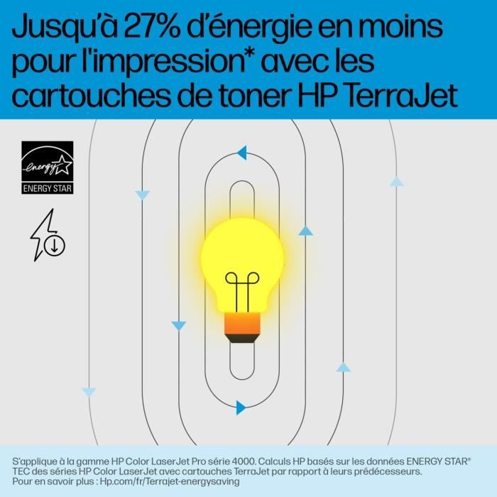 Cartuccia toner giallo ad alta capacità originale HP 220X (W2202X) per HP LaserJet Pro 4202/4302